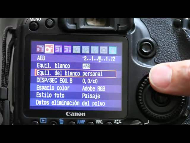 Tutorial: cómo hacer el balance de blancos personalizado 