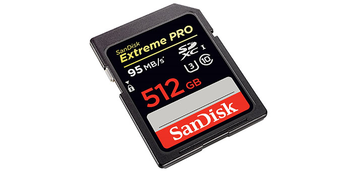 La tarjeta con más capacidad del mundo: Extreme_PRO_SDXC_U3_512GB
