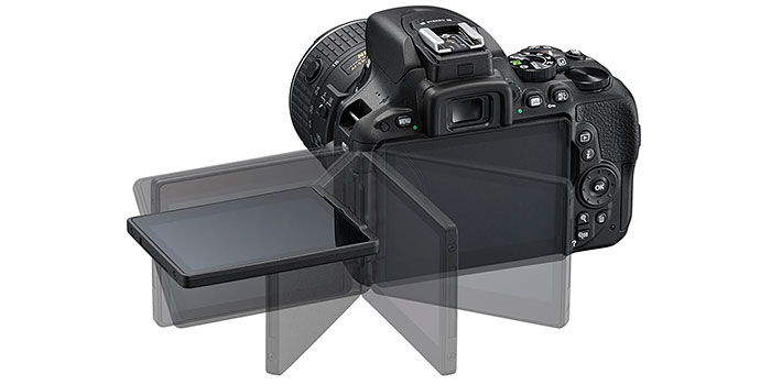 Donación Reino Hostil Nueva Nikon D5500, APS-C con pantalla táctil abatible y 24,2 megapíxeles |  Fotografo digital y tutoriales Photoshop