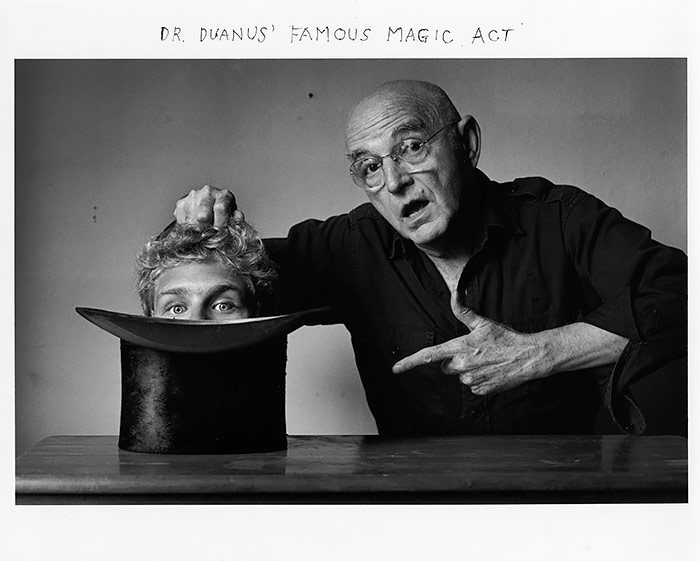 Duane Michals, Dr. Duanus’ Famous Magic Act, 1996