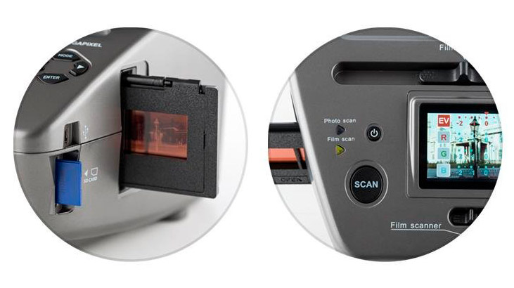 Escáner de diapositivas y negativos fotográficos - Outspot