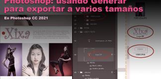 Tutorial Photoshop: usando Generar para exportar a varios tamaños y formatos usando Generar para exportar a varios tamaños