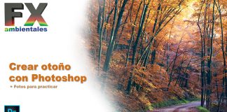 Crear otoño en Photoshop con Color LAB Crear Otoño