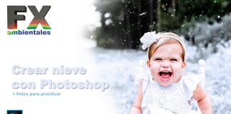 Crear nieve con Photoshop, efectos especiales Crear nieve con Photoshop