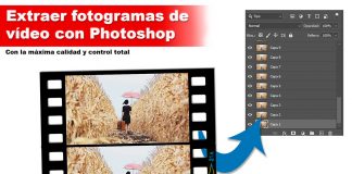 Extraer fotogramas de un vídeo con Photoshop Extraer fotogramas de un vídeo con Photoshop