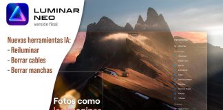Tutorial Luminar NEO: reiluminar, eliminar manchas y cables eléctricos