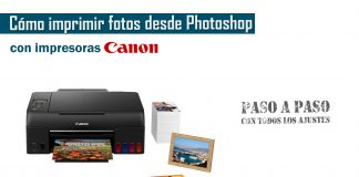 Cómo imprimir fotos con impresoras Canon desde Photoshop Cómo imprimir fotos con impresoras Canon