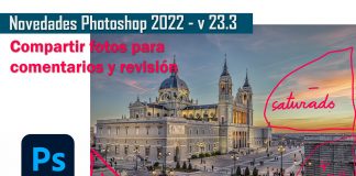 Compartir fotos para revisión y comentarios con Photoshop CC 2022