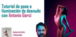 Tutorial de pose e iluminación de desnudo con Antonio Garci