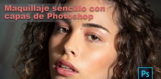 Maquillaje digital con Photoshop sólo con capas de niveles, sencillo y efectivo