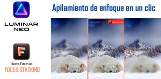 Apilamiento de enfoque, nueva extensión de Luminar Neo