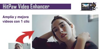 Mejorar y ampliar vídeos en 1 clic conHitPaw Video Enhancer