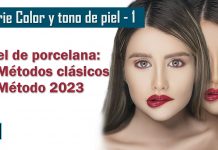 Color y tono de piel: Piel de porcelana. 3 métodos