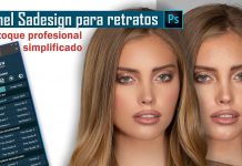 Panel de retoque de retratos Sadesign para Photoshop
