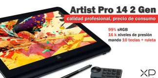 Artist Pro 14 2 Gen, pantalla gráfica profesional con prestaciones y precio excelentes