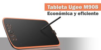 Ugee M908: una tableta gráfica económica y eficiente