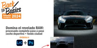 Secretos del revelado RAW 6: fotografía nocturna de coche deportivo