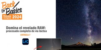 Secretos del revelado RAW 7: fotografía de la Vía Láctea con Lightroom