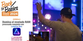 Secretos del revelado RAW 8: foto de local nocturno con Luminar Neo
