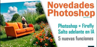 Photoshop beta incorpora directamente Firefly Image 3